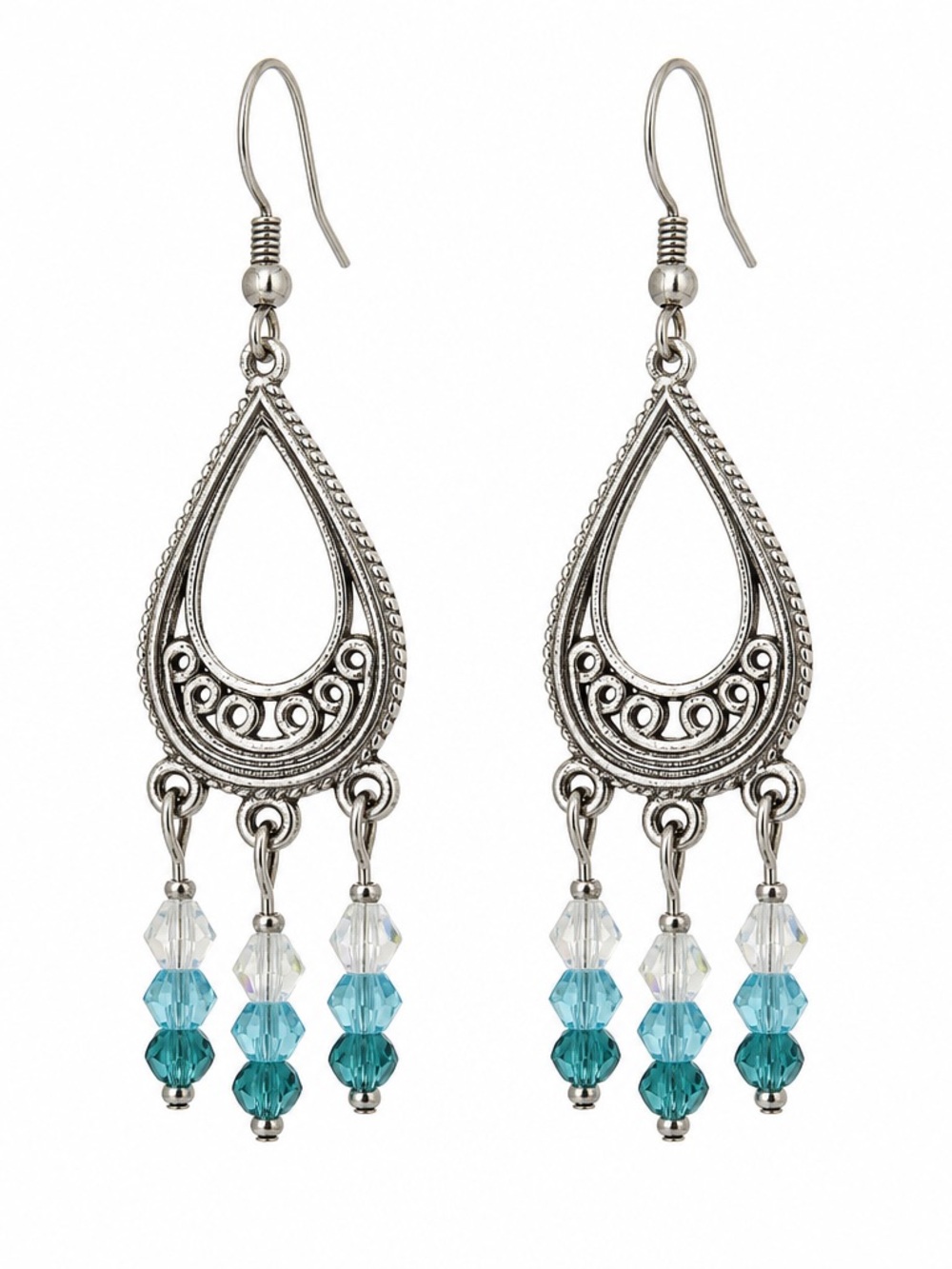 Mermaid Crystal Earrings